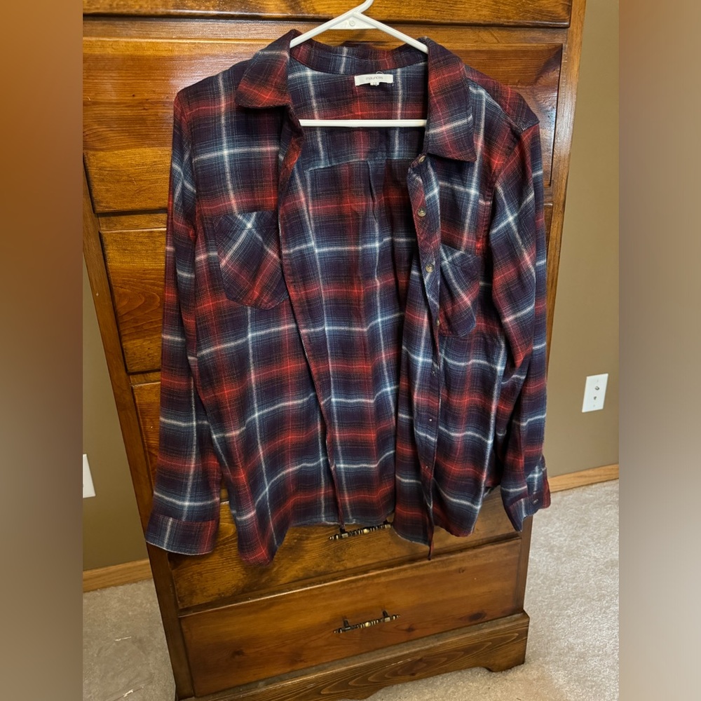 NWOT Flannel size xl